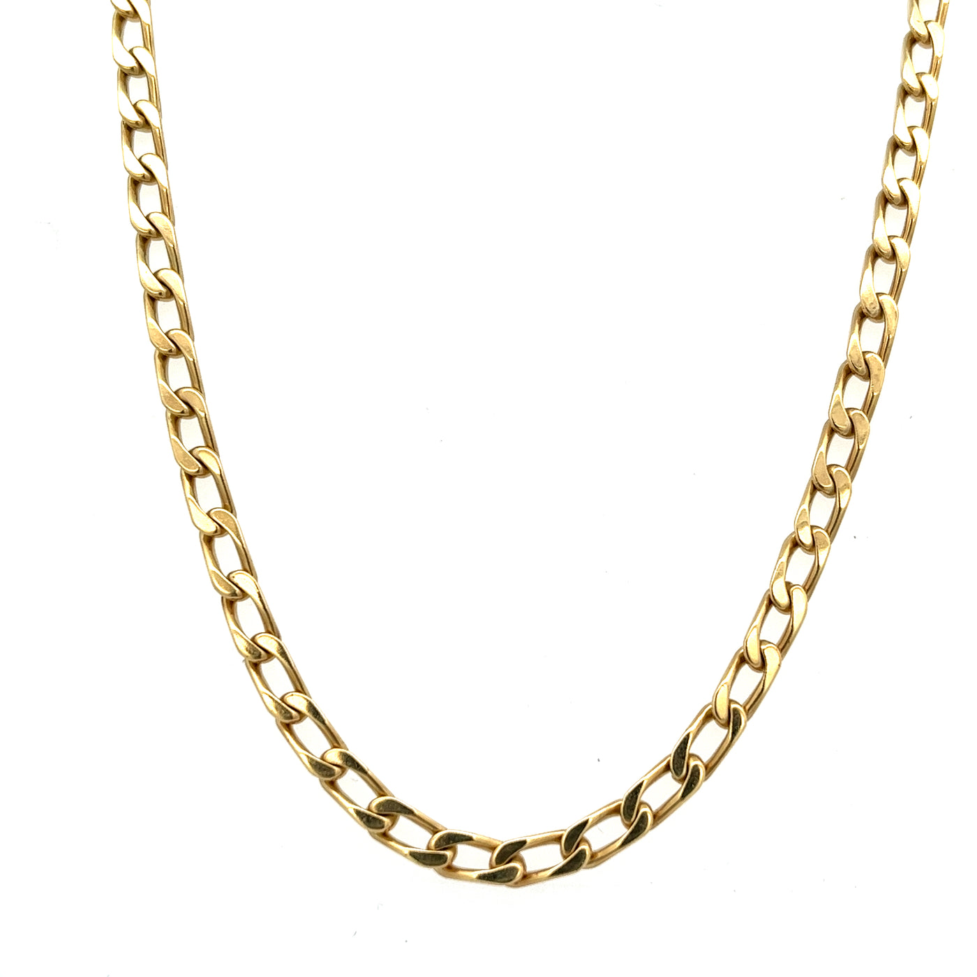 14k Gold 32" Curb Chain