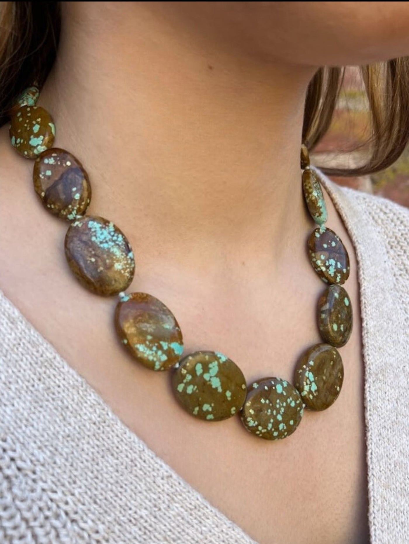 #8 Mine Turquoise Necklace