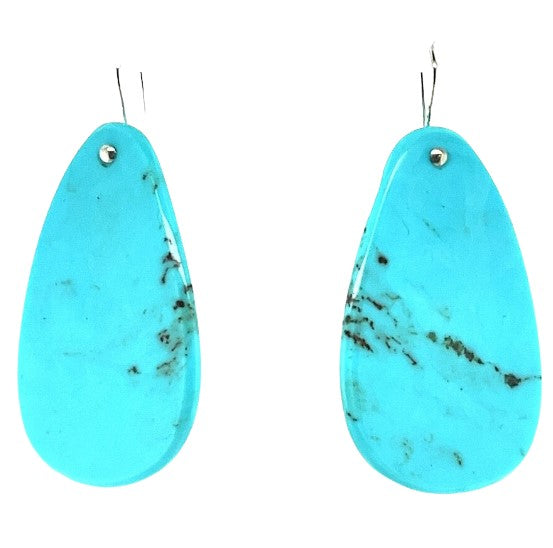 Sterling Silver Turquoise Drop Earring
