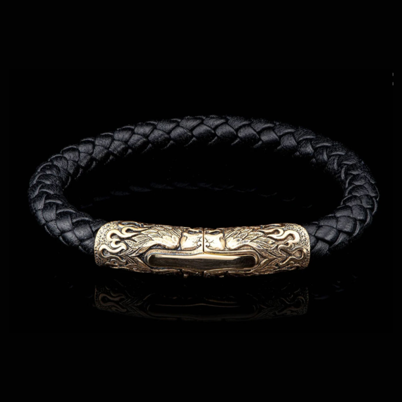 Bronze Leather Bracelet