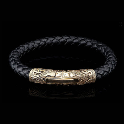 Bronze Leather Bracelet