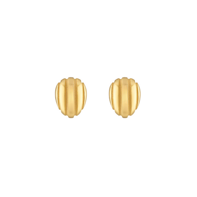 18k Gold 'EOS' Stud Earrings
