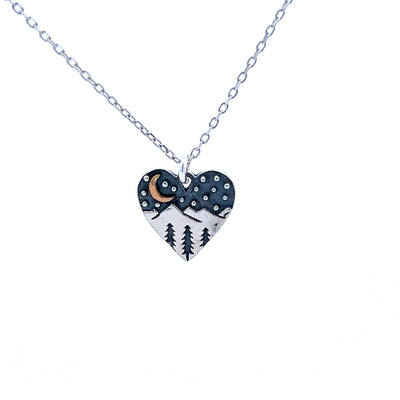 I 'Heart' the Foothills Necklace