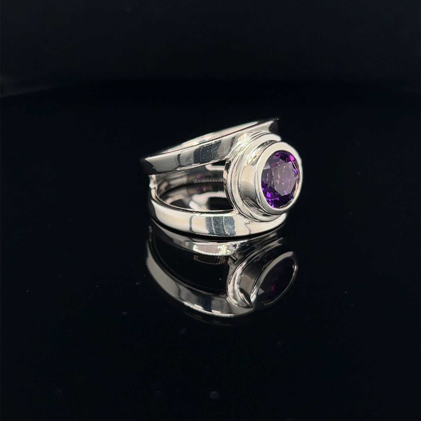 Sierra Moon Signature 'Half-Pipe Halo' Ring