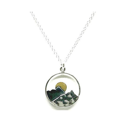 Moon Over the Sierra Foothills Necklace