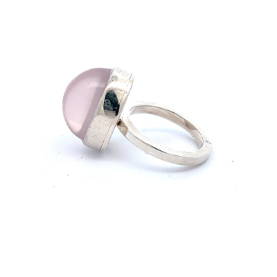 Rose Quartz Ring by Soren Pedersen